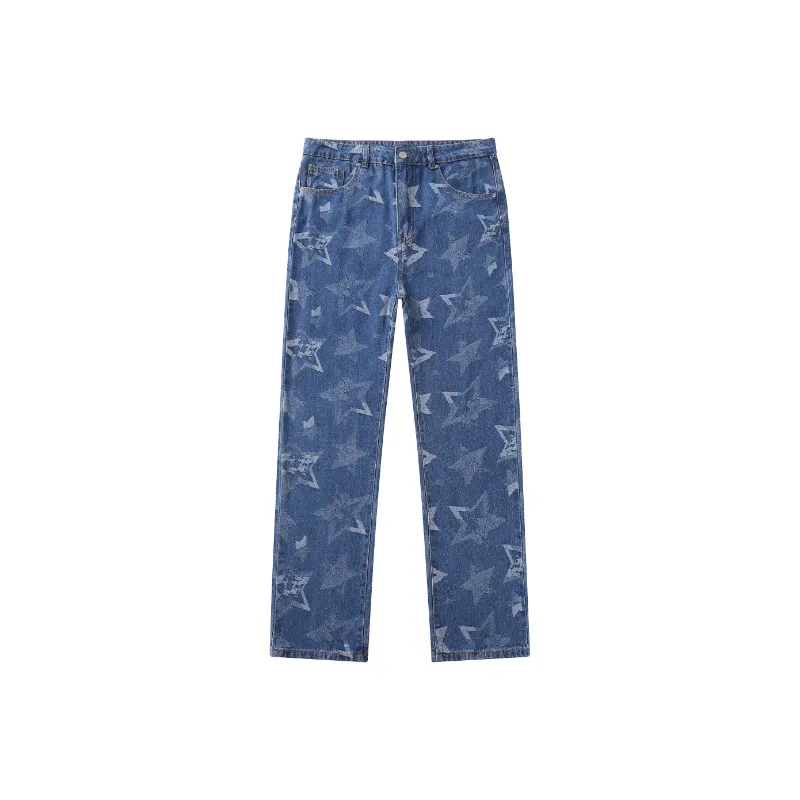 WE Fashion Jeans marrone scuro