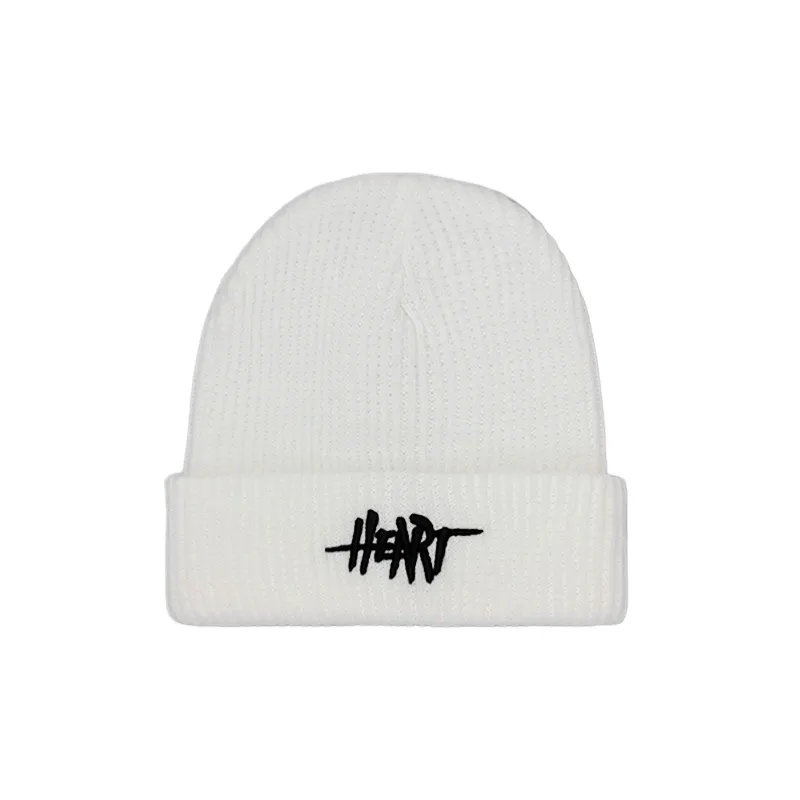 Hiphop Trendy Letter Embroidered Knitted Hat
